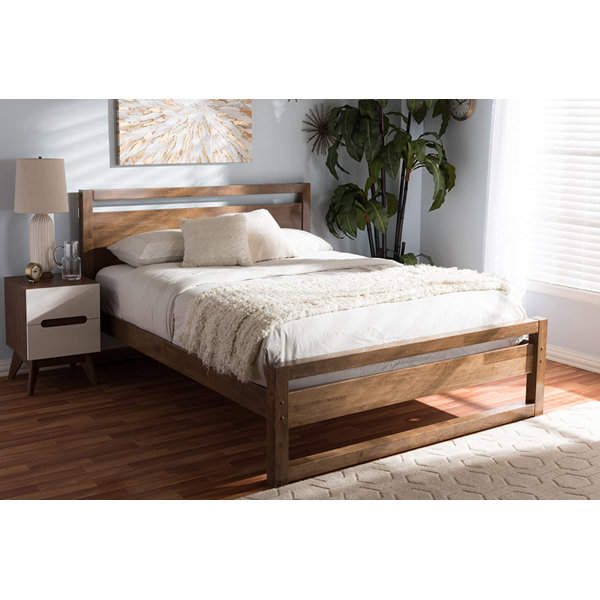 Gracie Oaks Madalene Full / Double Platform Bed Wayfair